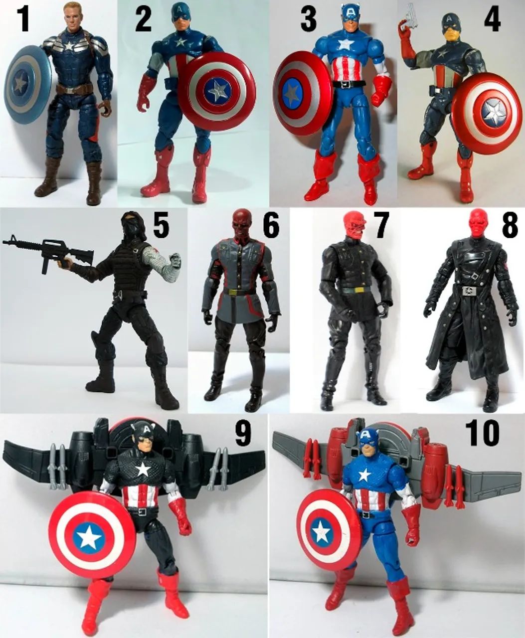 MARVEL UNIVERSE CAPITÃO AMERICA 