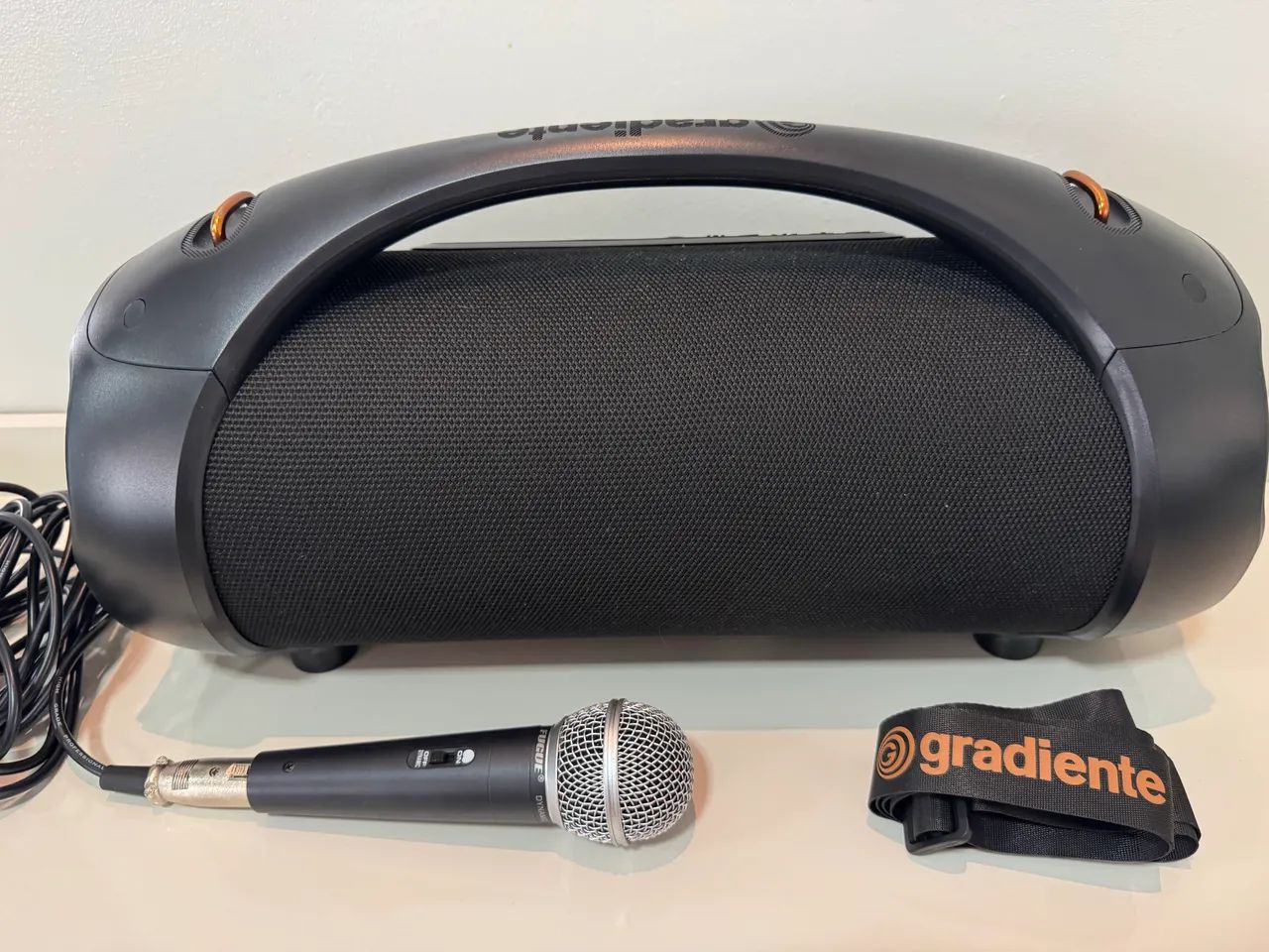 Gradiente Boombox com microfone  - Foto 3
