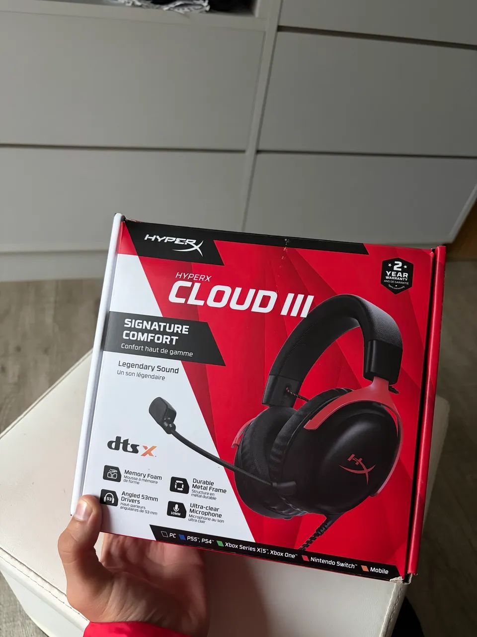 Headset HyperX Cloud 3