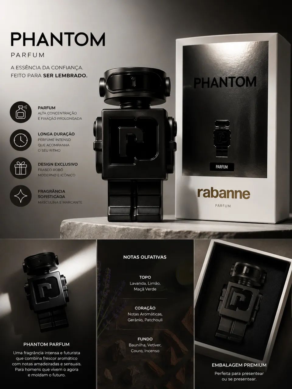 Phantom Parfum Rabbane - Foto 3