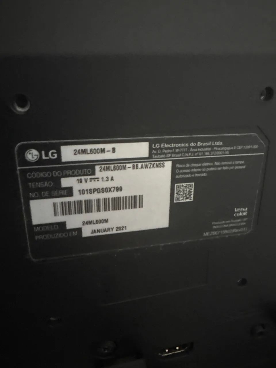 MONITOR LG 75Hz Full HD 24? - Foto 3