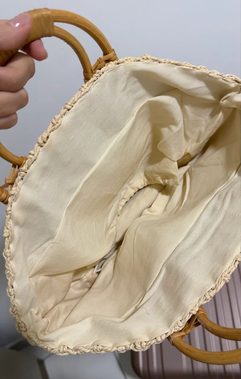 Bolsa de palha  - Foto 4