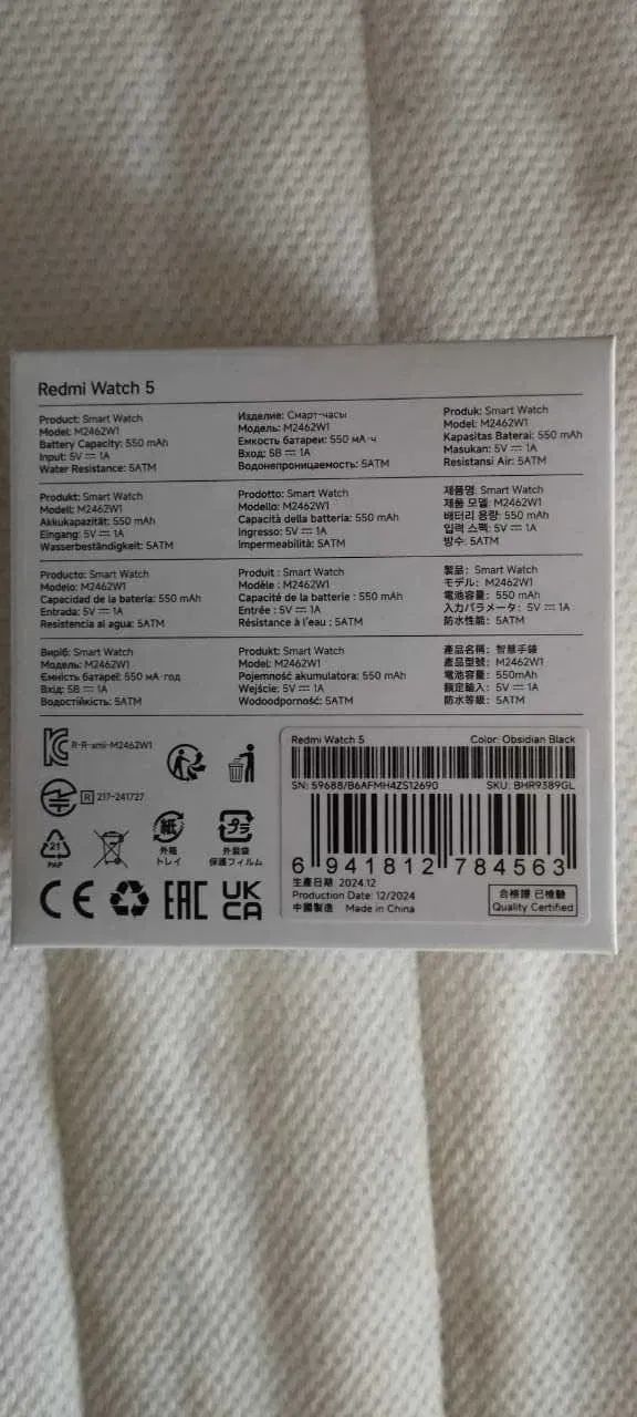Redmi Watch 5 Premium + Redmi Buds 6 Active (Estado de Novo) - Foto 4