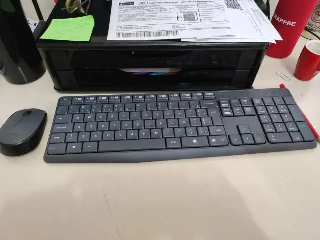Logitech MK235 + Mouse Sem Fio | Completo com Caixa - Foto 2