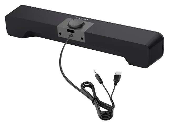 CAIXA DE SOM SOUNDBAR 6W CABO P2 C3TECH SB-50BK PC NOTE - Foto 4
