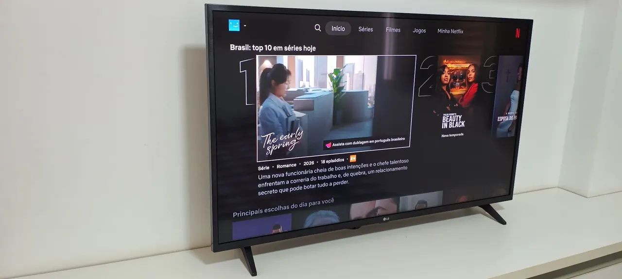 TV LG 43 polegadas LED 4K UHD 
