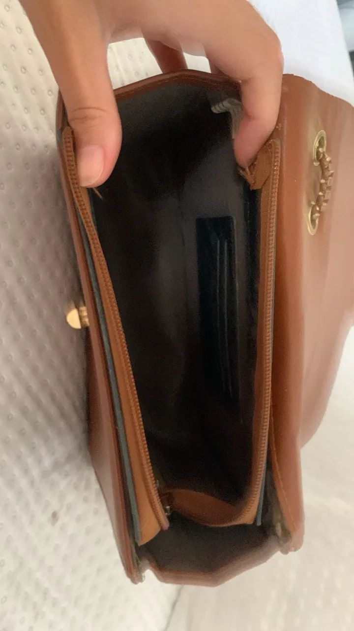 Bolsa marrom - Foto 3