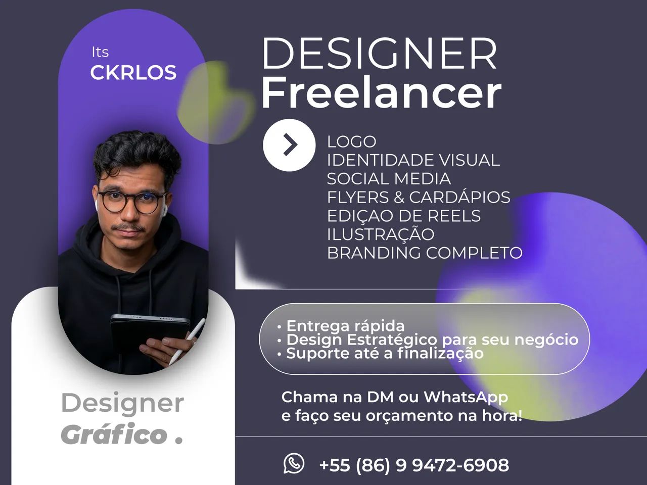 Designer gráfico freelancer 