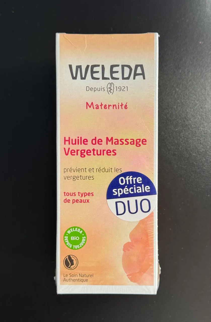 2x Óleo para prevenção de estrias WELEDA