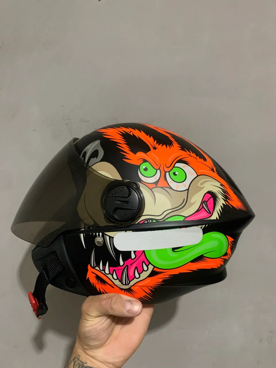 Capacete pro tork aberto 