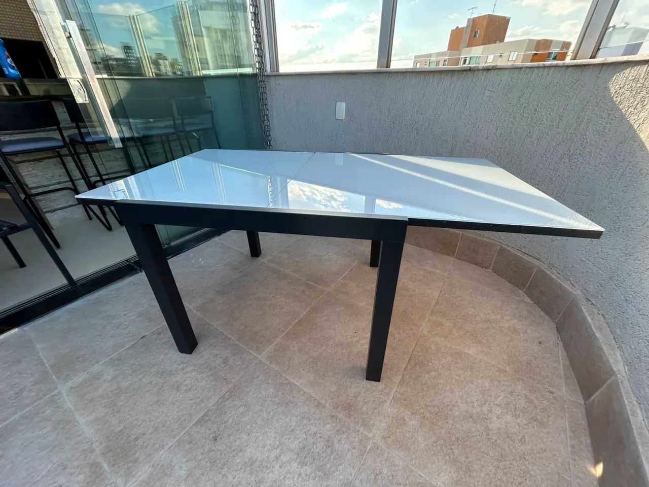 Mesa de Jardim Extensível com 4 cadeiras  - Foto 5