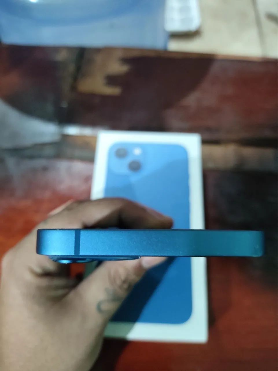 IPhone 13 azul 128 100% Original - Foto 2