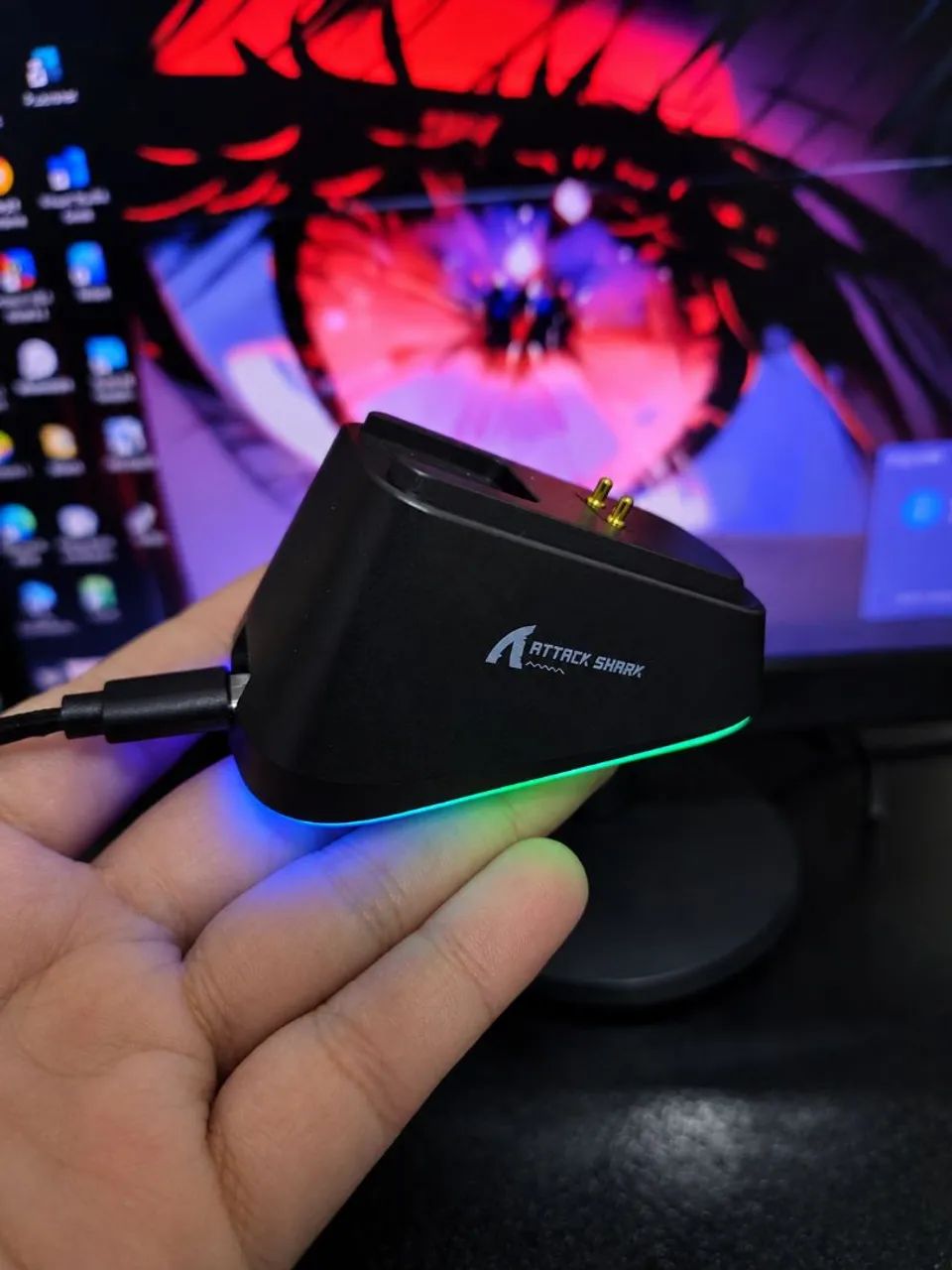 Mouse Attack Shark V6 Profissional  - Foto 2