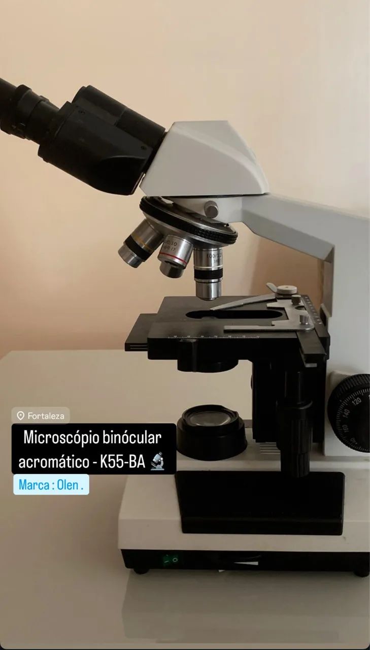 Microscópio óptico  - Foto 2