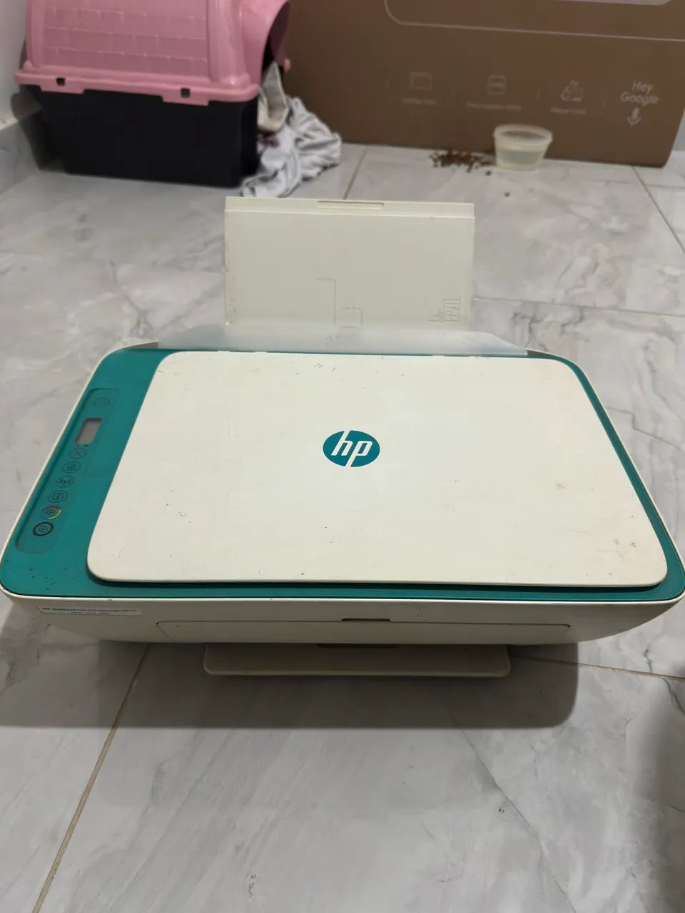 Impressora deskjet ink advantage 2676 Usada funcionando, sem cartucho 