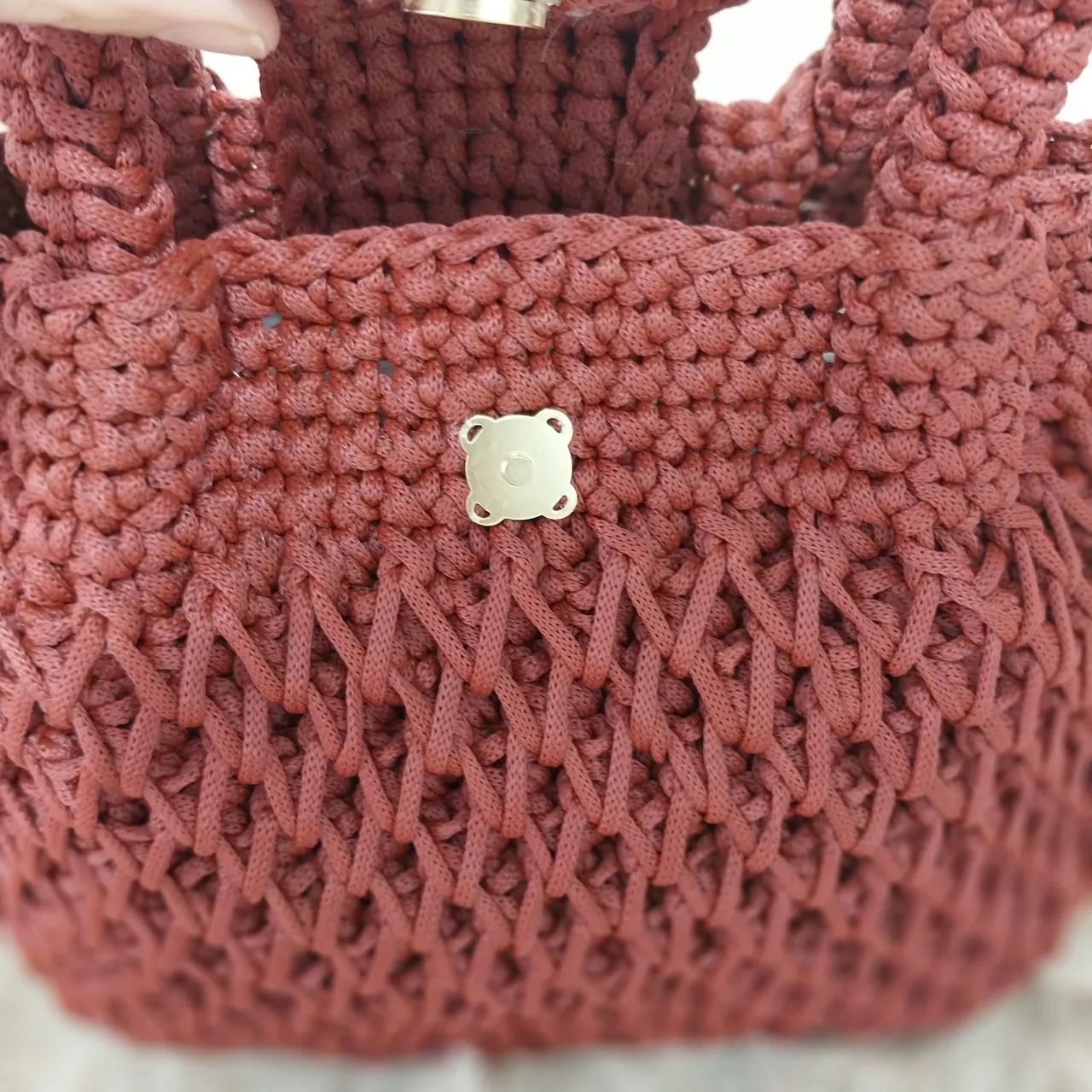Bolsa de crochê  - Foto 4