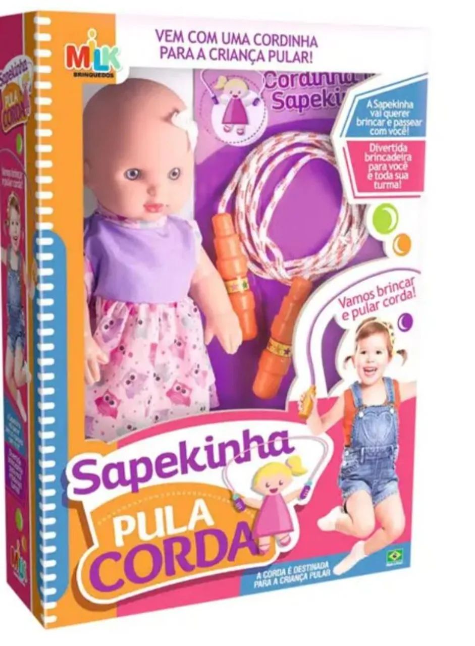 Boneca Nova na caixa 