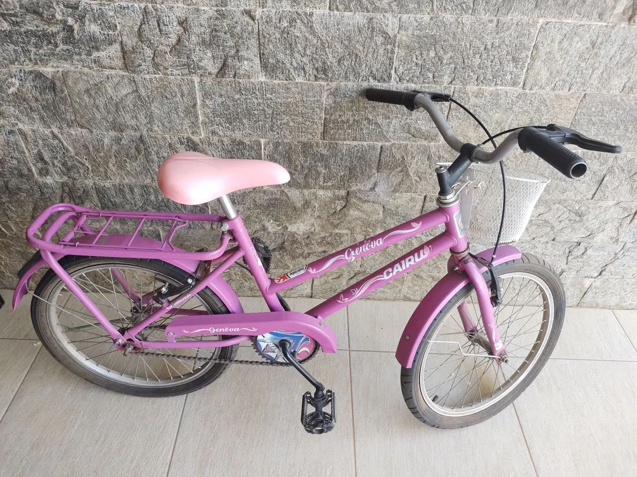 Bicicleta aro20 infantil feminina - Foto 3