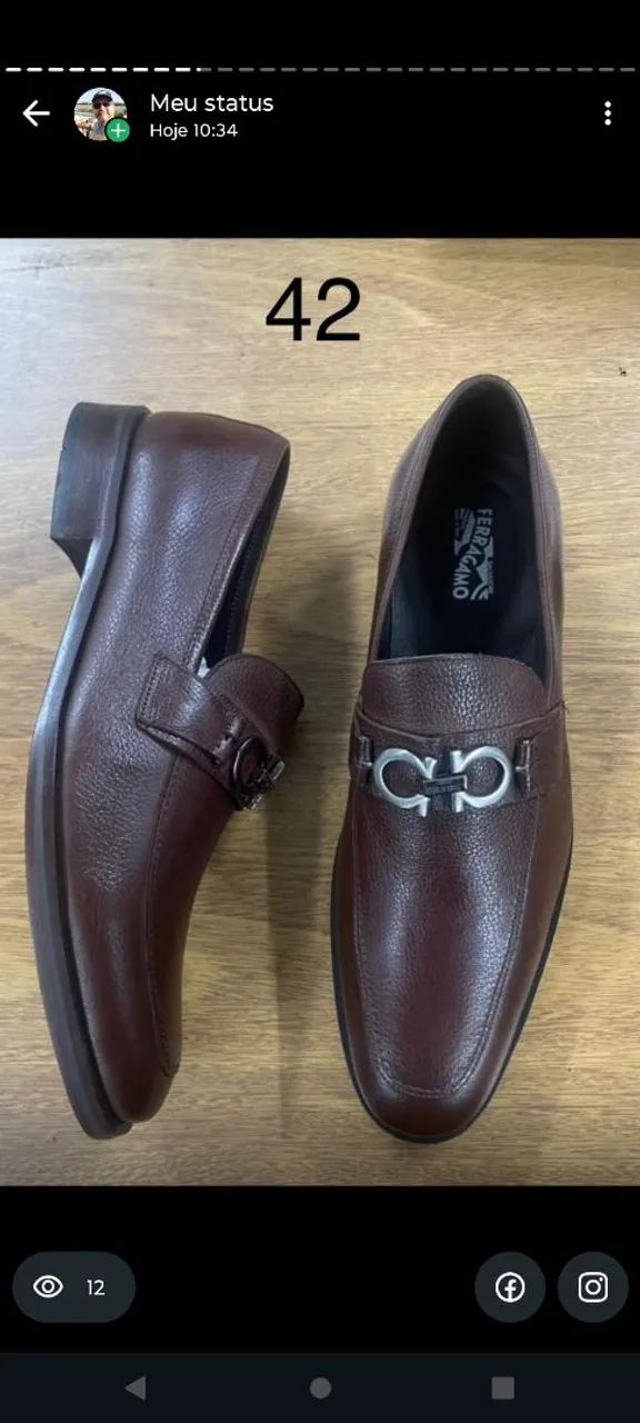 Sapato Ferragamo Tradicional 