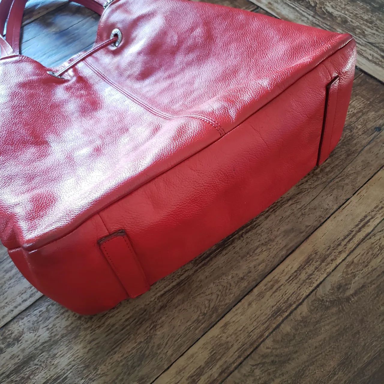 Bolsa couro legítimo  - Foto 5