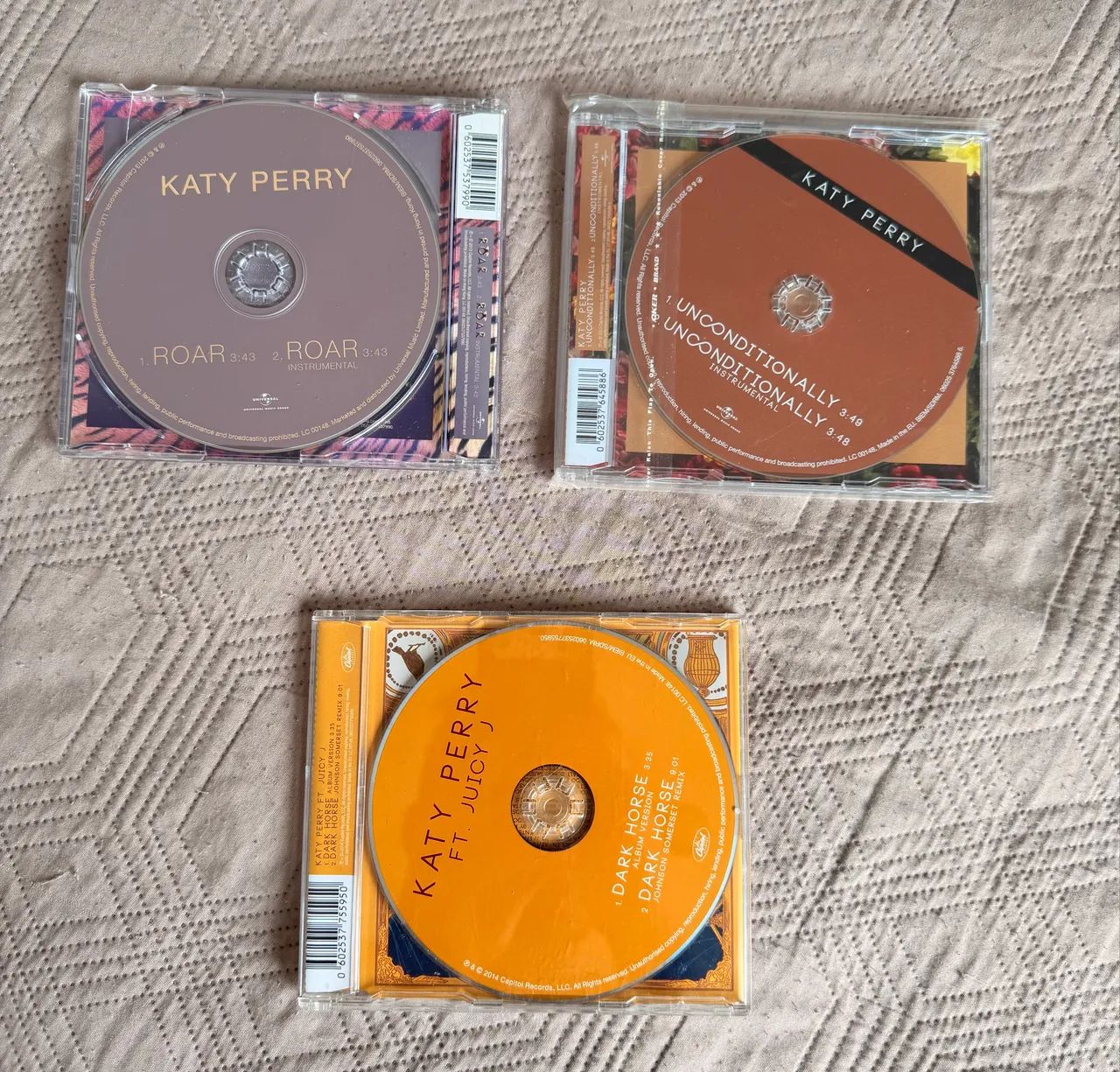 Katy perry - cds single raros Era Prism - Foto 2