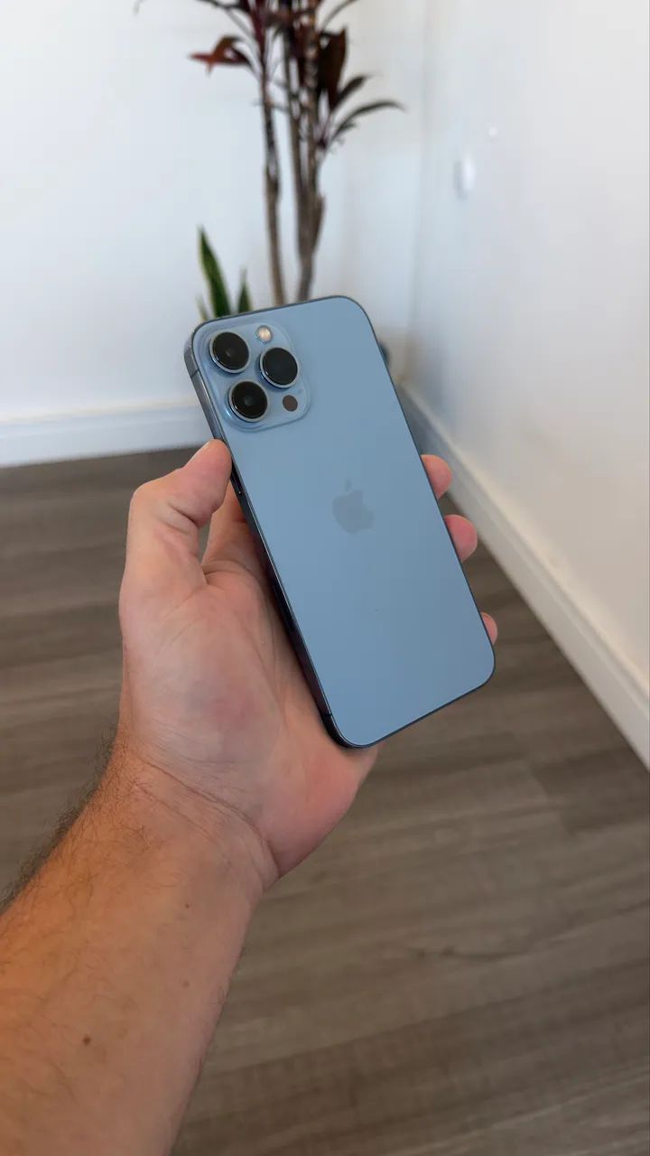 iPhone 13 Pro Max 128gb azul perfeito estado  - Foto 3