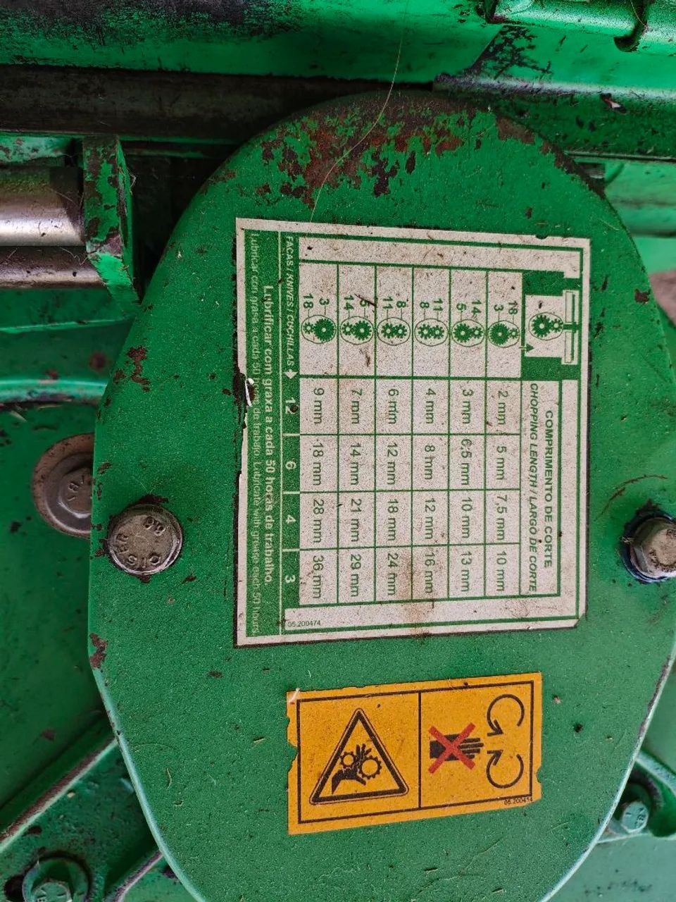 Vendo máquina colhedora de forragens JF C120 ano 2018 - Foto 5