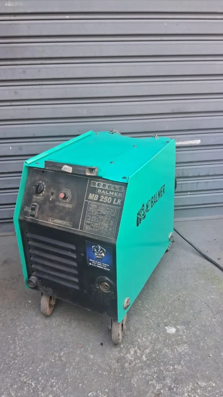 Maquina Solda MIG 250A - Merkle Balmer M B 250 L K Monofasica - Foto 5