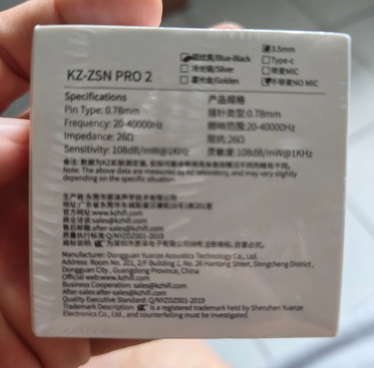 Fone KZ ZSN  PRO 2 Original. - Foto 2