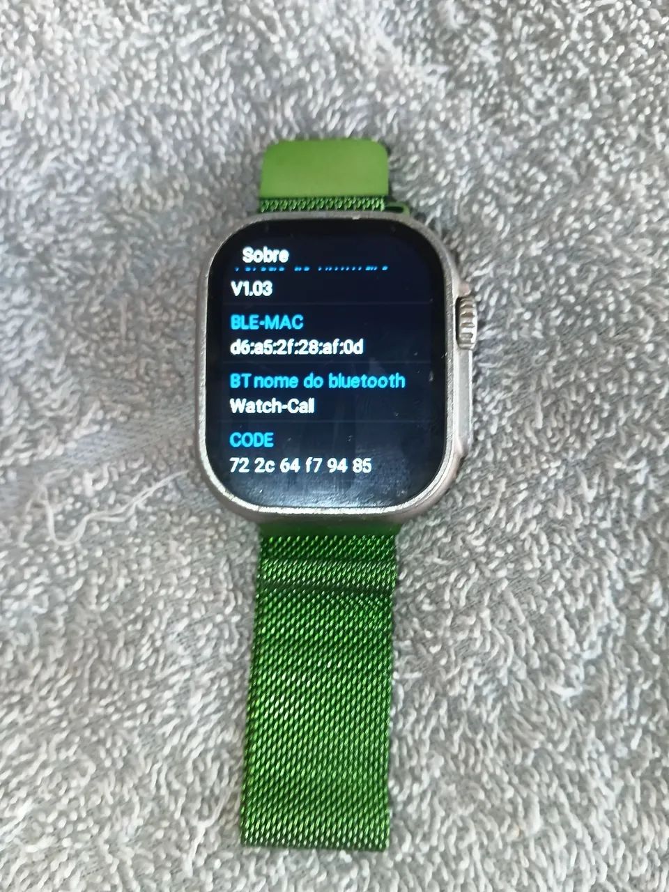 Relógio watch 8+ 