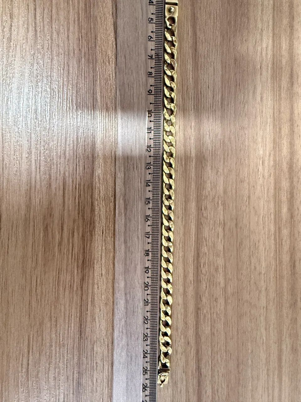 Pulseira de ouro 18k 13g