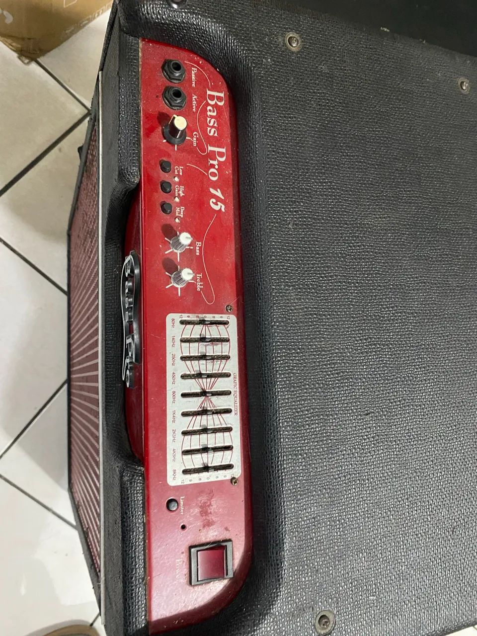 Cubo Baixo Bass Pro 15 WarmMusic Equalizer - Foto 4