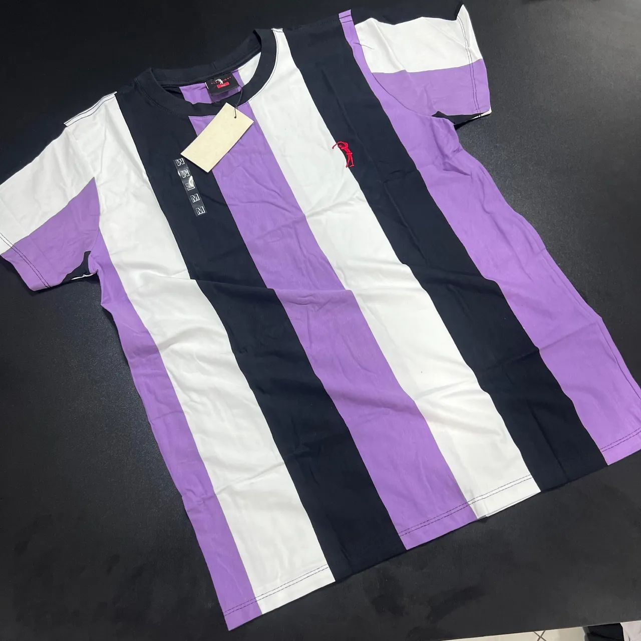 Camisa aleatóry listra vertical  - Foto 2