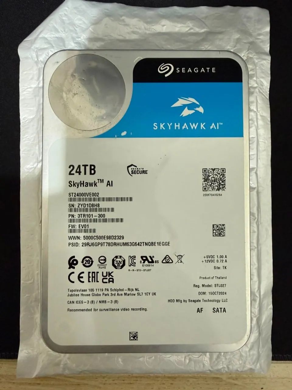 HD Seagate 24TB