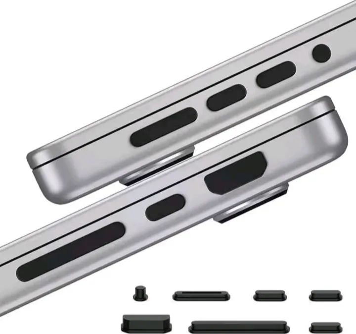 Protetor de Poeira de Silicone para Macbook Air M2 / M3 / M4 - Foto 4