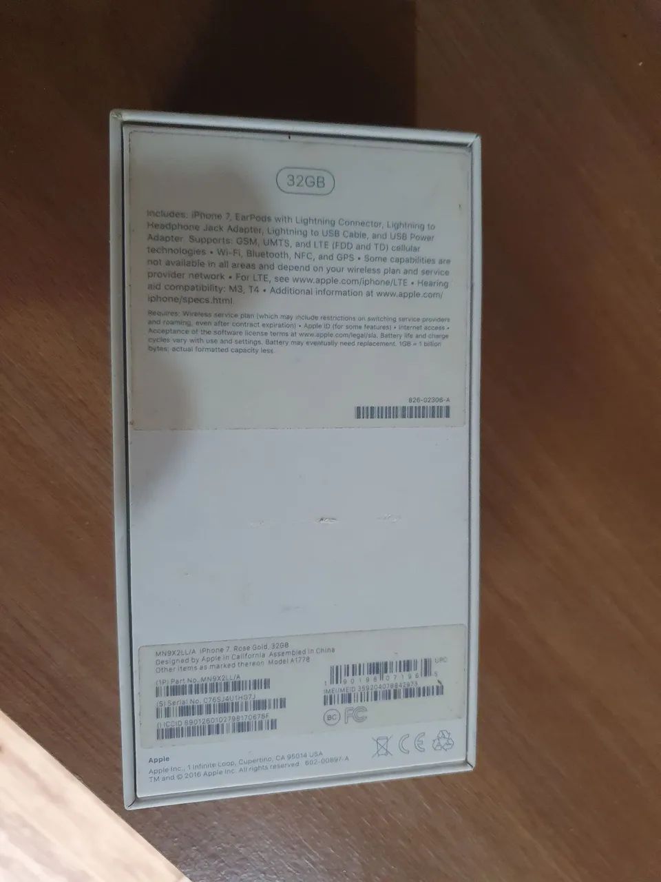 Caixa iphone 7  - Foto 3