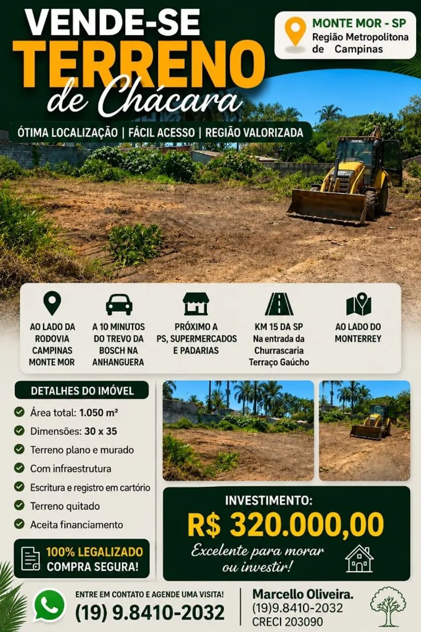 CHÁCARA DOCUMENTADA.