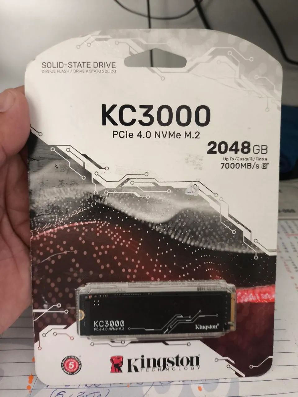 SSD Kingston kc3000 2 TB