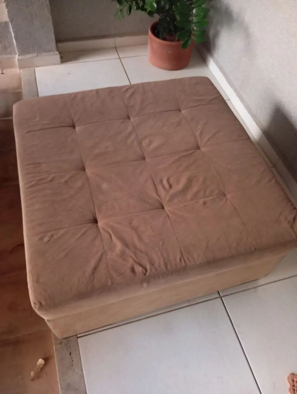 Vende se puf.super reforçada madeira  - Foto 3