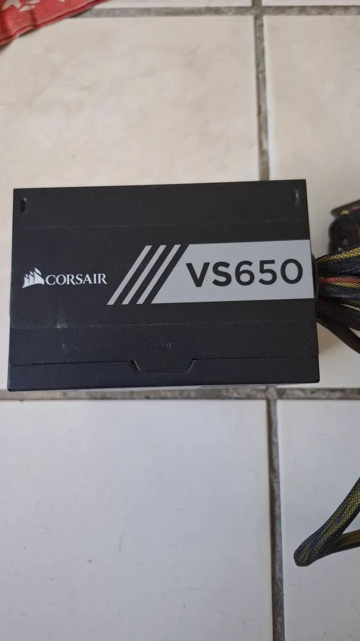 Fonte 650W Real Corsair VS650 - Foto 4