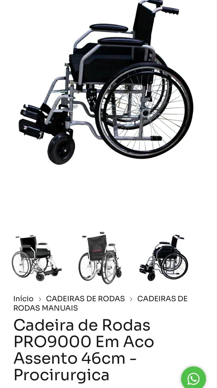 Cadeira de rodas  - Foto 3