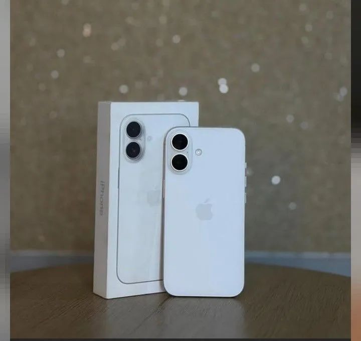 iPhone 16 branco 128GB 6 meses de garantia 