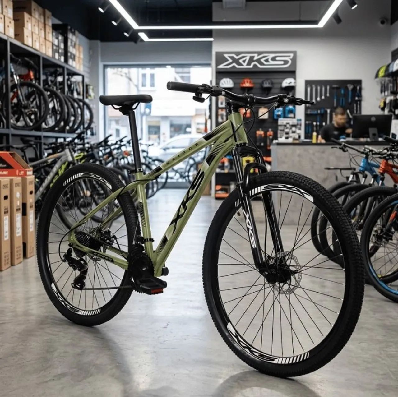 Bicicleta aro 29 de aluminio nova lacrada