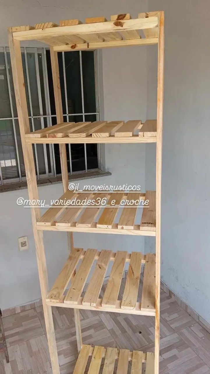 Estante em pinos  - Foto 2