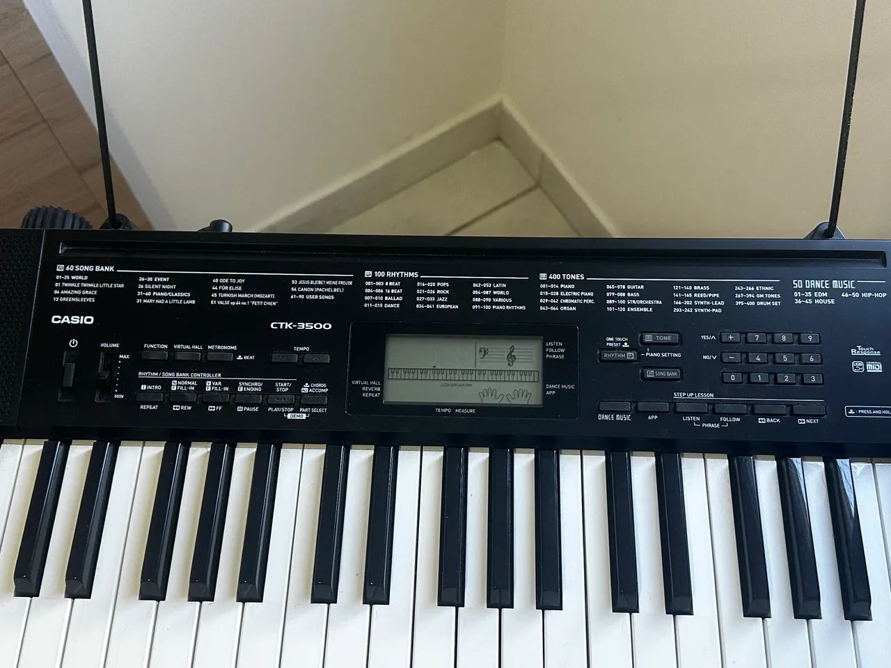 Teclado Casio CTK-3500 em Excelente Estado - Funcionando Perfeitamente - Foto 3
