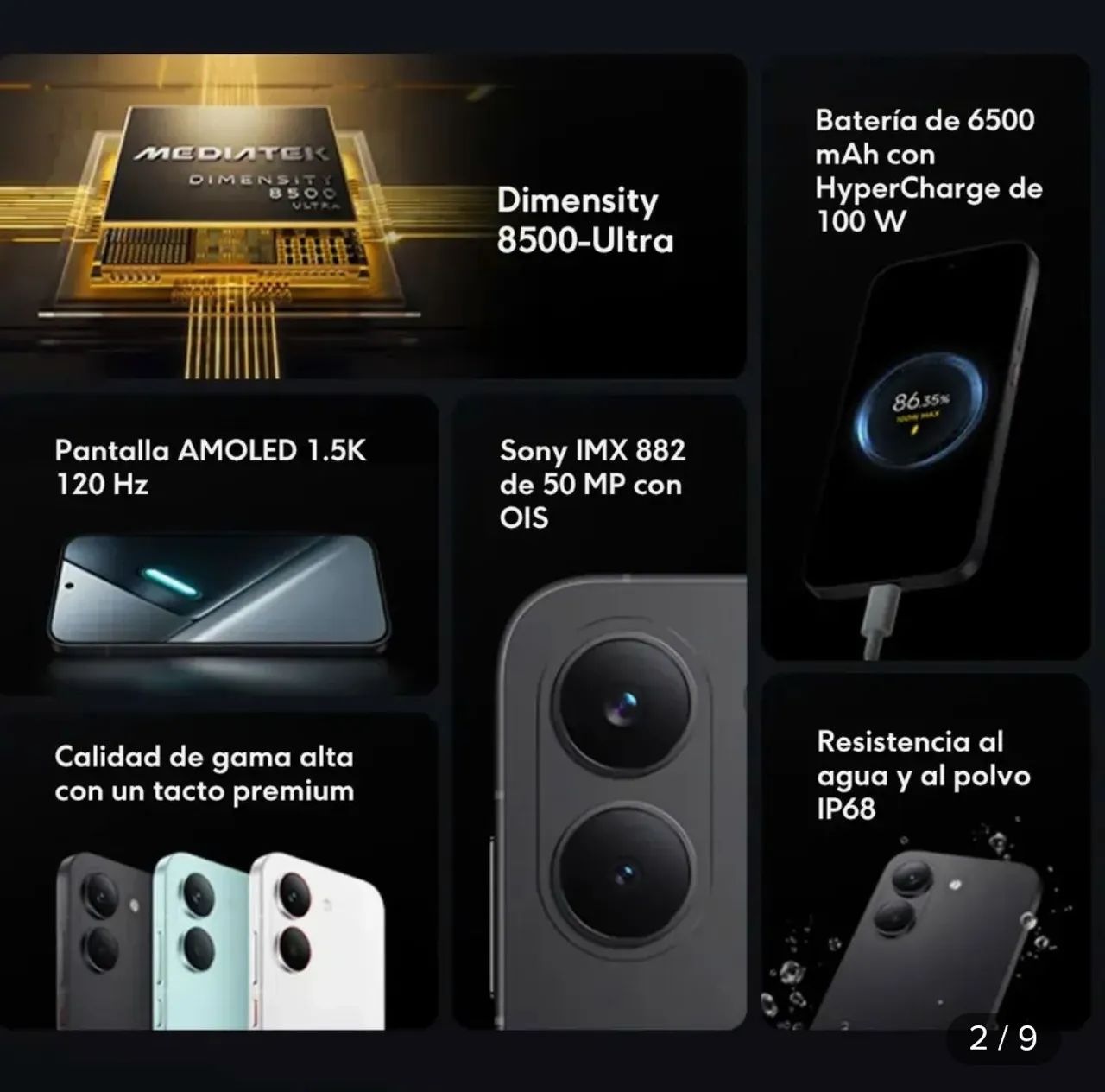 POCO X8 PRO 5G 512GB 8RAM - Foto 5