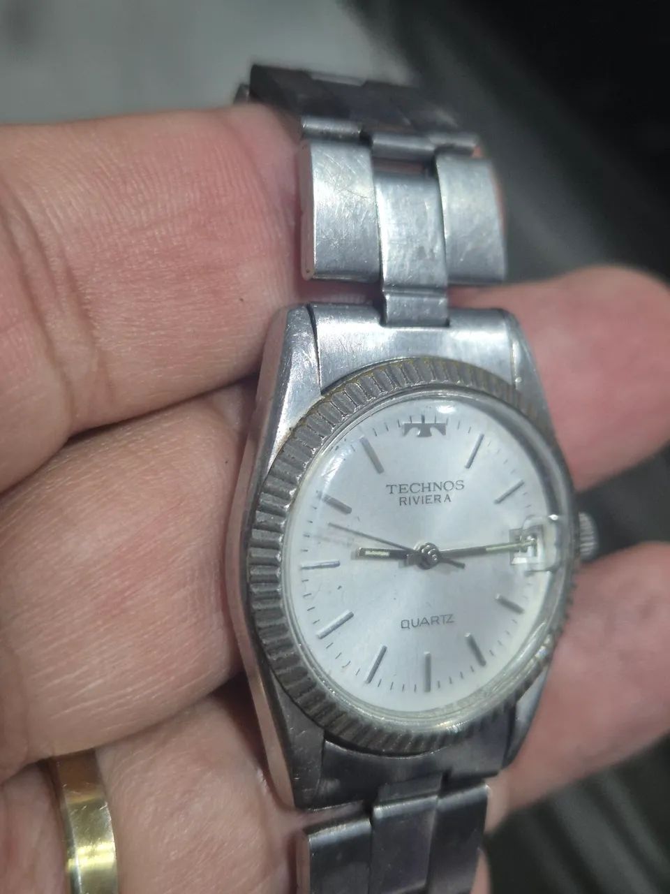 Relógio TECHNOS RIVIERA QUARTZ  -  ÓTIMO ESTADO - Foto 4