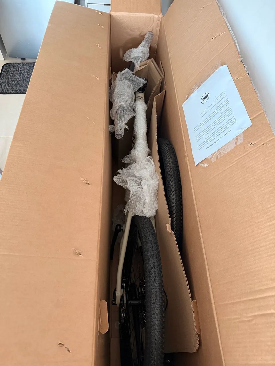 Bicicleta Sense React Comp V2 Creme/marrom 2026 - Foto 5