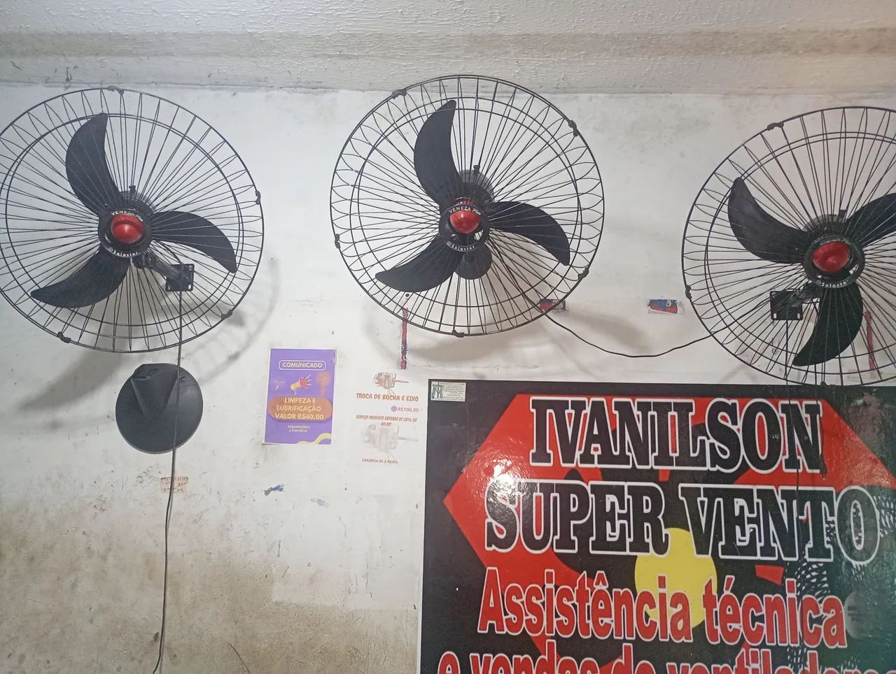 Ventilador de parede 
