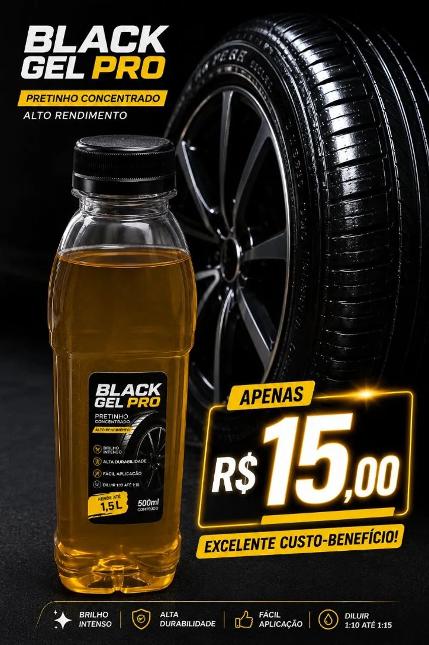 Pretinho Concentrado 500ml
